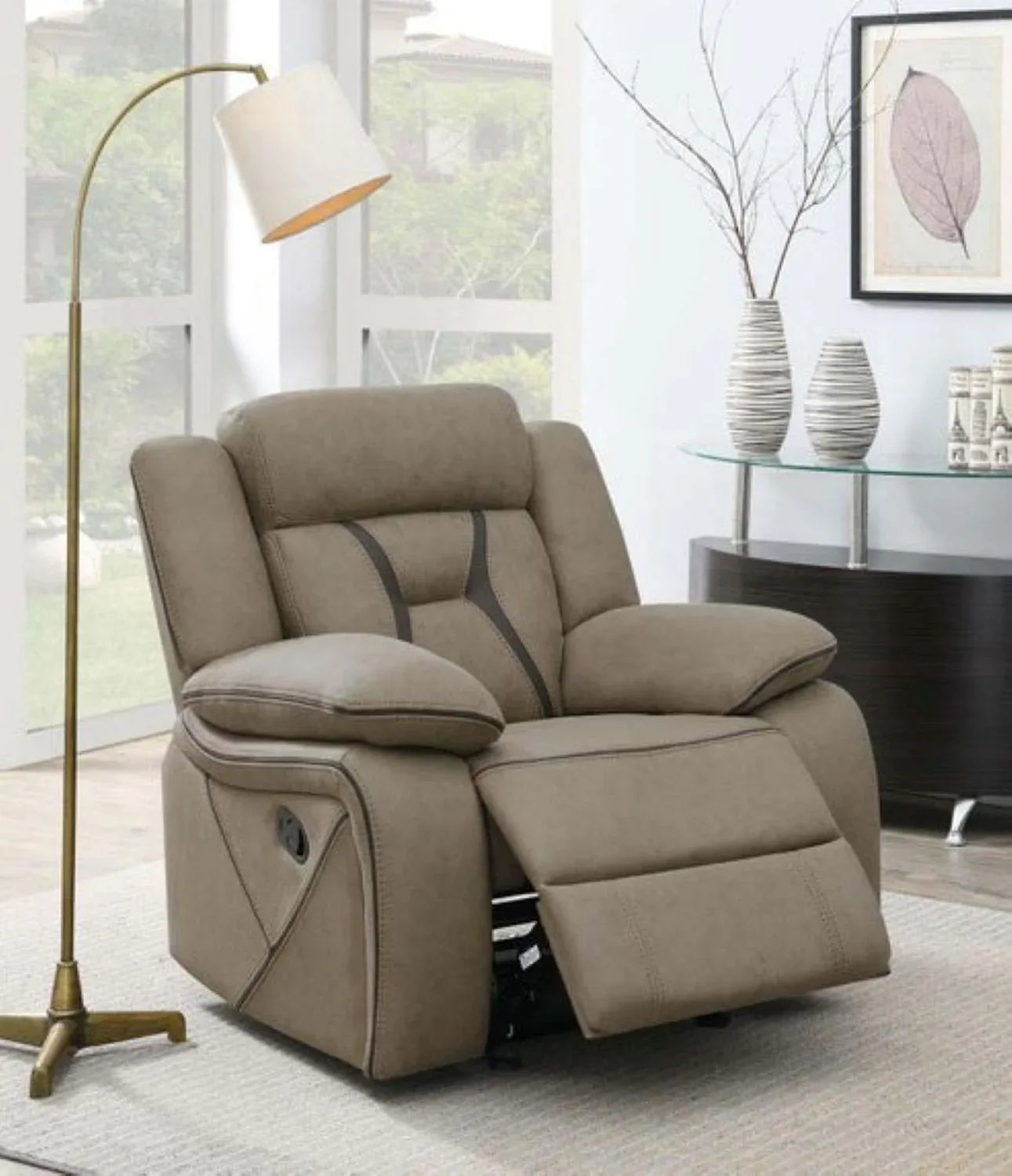 Pawel Manual Fabric Recliner - Torque India